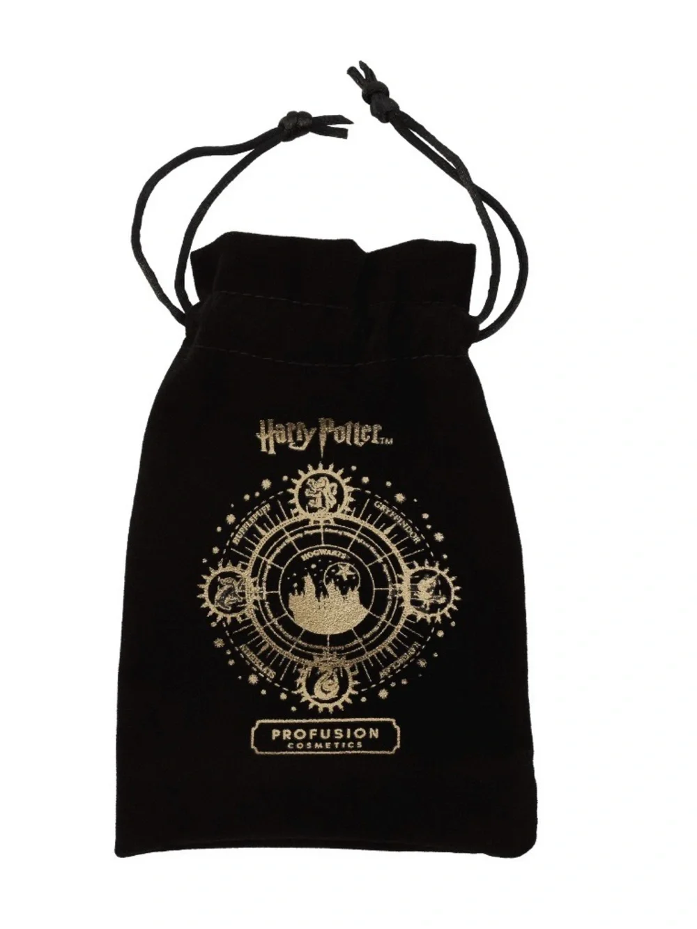 Profusion Cosmetics Harry Potter Holiday Night Set Black & Gold + Mirror NWT